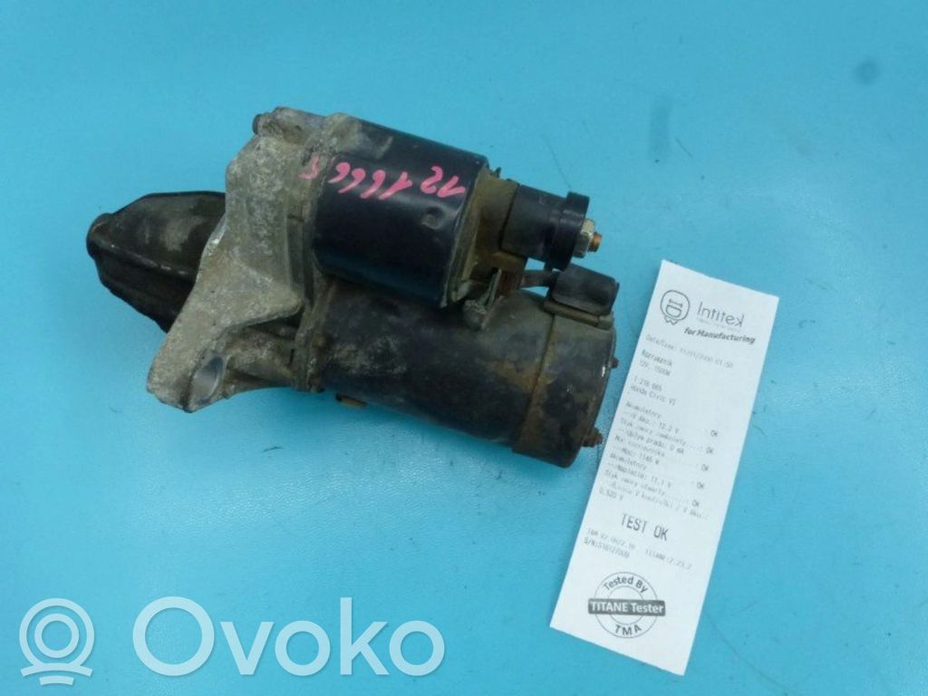 Honda Civic Motor de arranque 