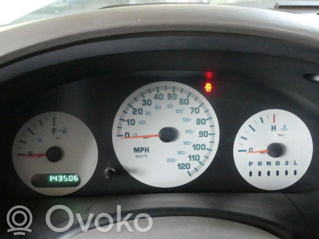 Dodge Caravan Vitezometru (grup de instrumente) 