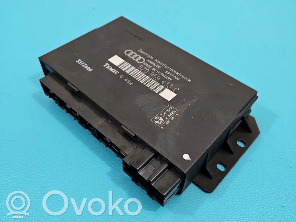 Central body control module   8Z0959433C,IMPRK1366326