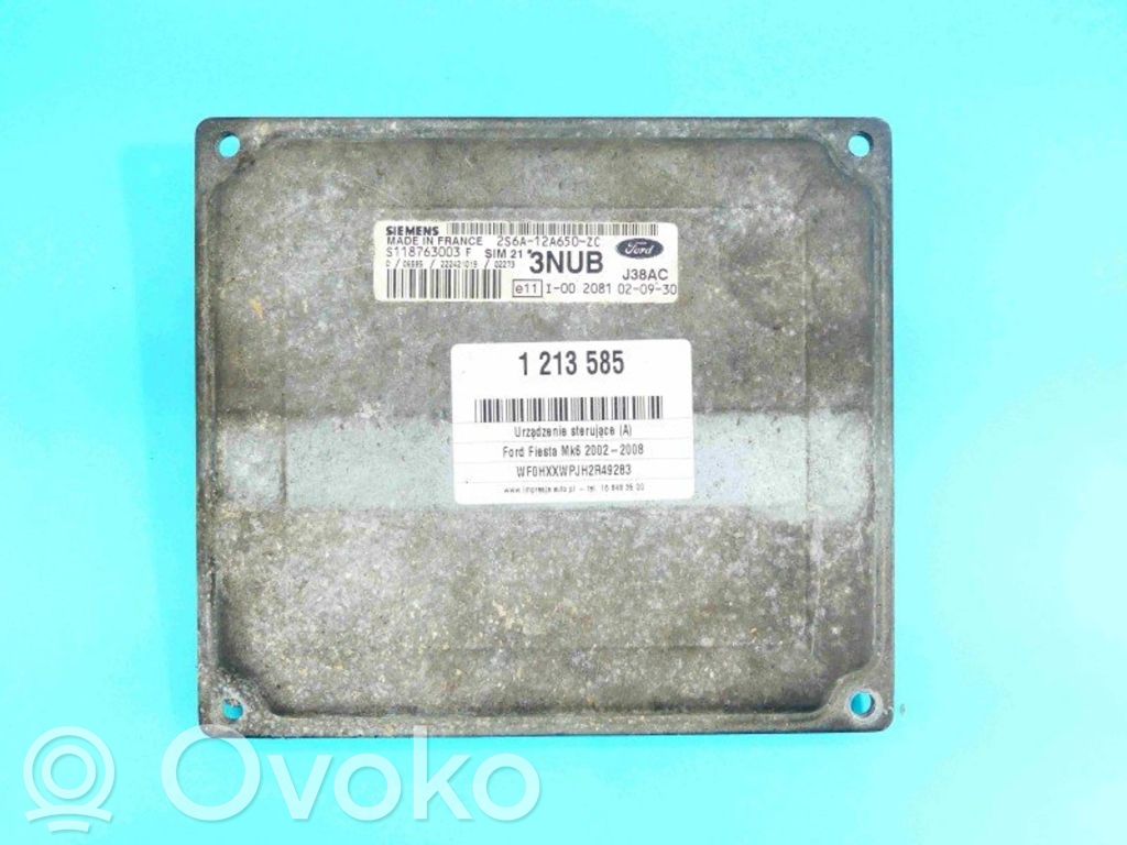Ford Fiesta Engine control unit/module ECU 
