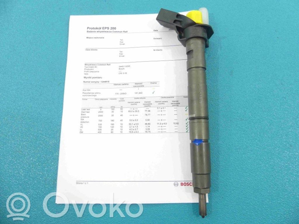 Audi A6 S6 C6 4F Inyector de combustible 