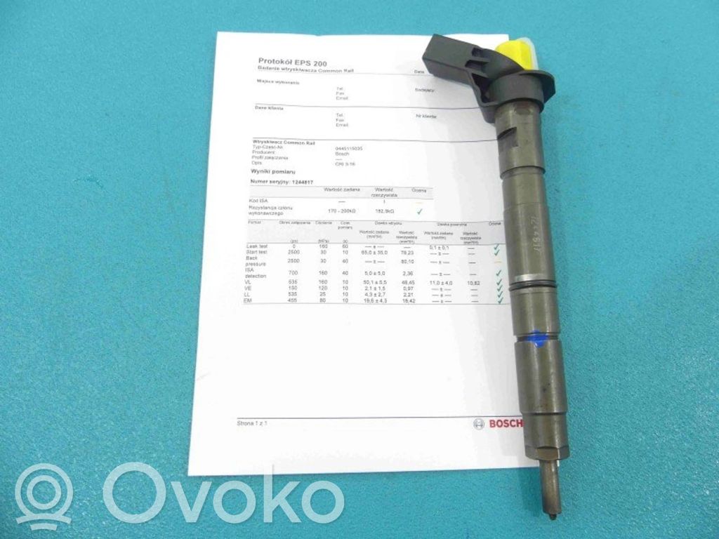 Audi A6 S6 C6 4F Inyector de combustible 
