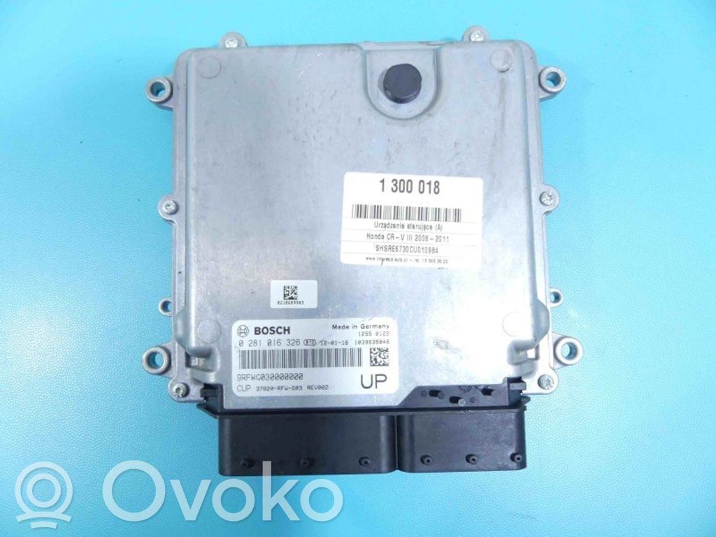 Engine control unit/module ECU   0281016326,IMPRK1300018,37820RFWG03