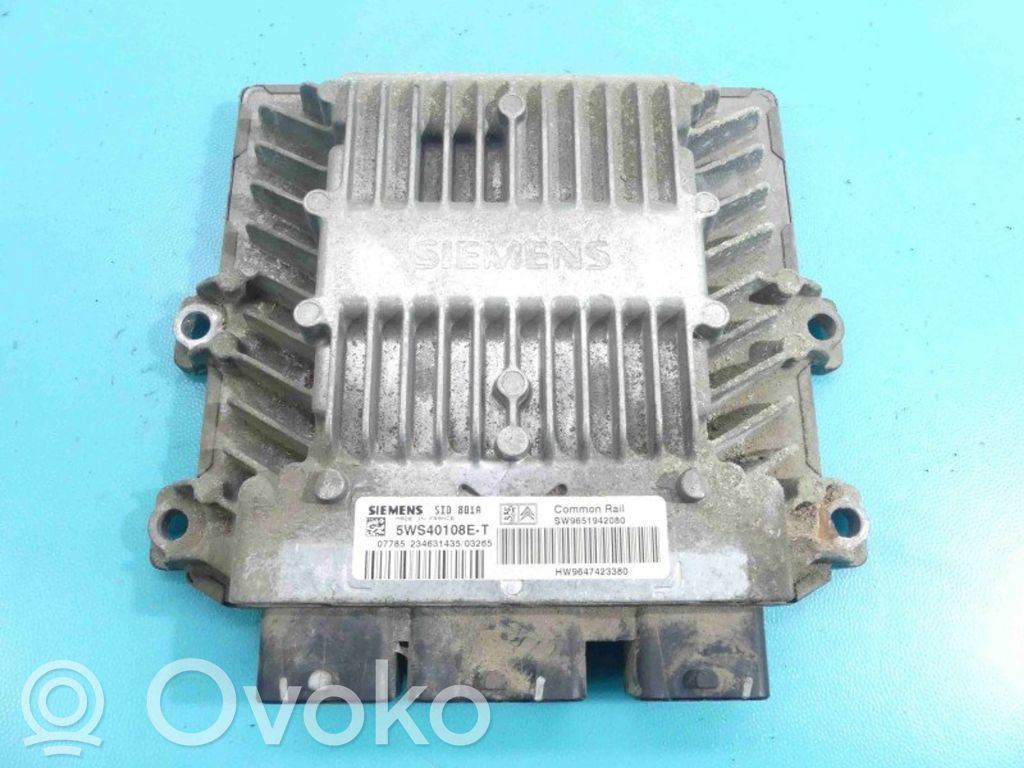 Peugeot Partner Engine control unit/module ECU 