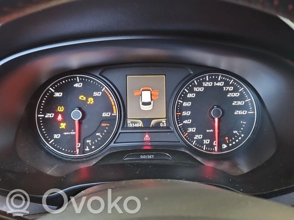 Seat Leon (5F) Spidometras (prietaisų skydelis) 