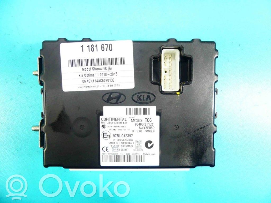 KIA Optima Central body control module 