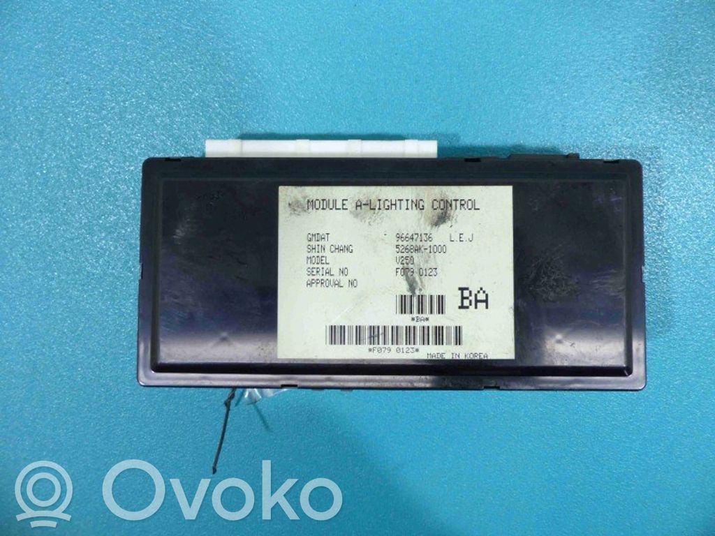 Sterownik / Moduł komfortu   96647136,IMPRK871787,5268AK1000