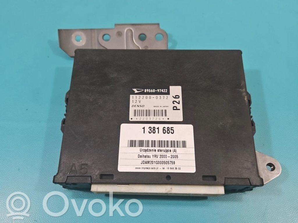 Engine control unit/module ECU   8956097422,IMPRK1381685,1122000372