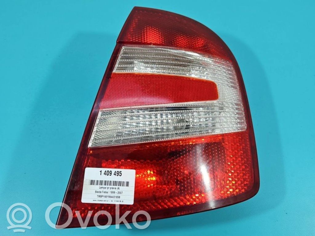 Skoda Fabia Mk1 (6Y) Luci posteriori 