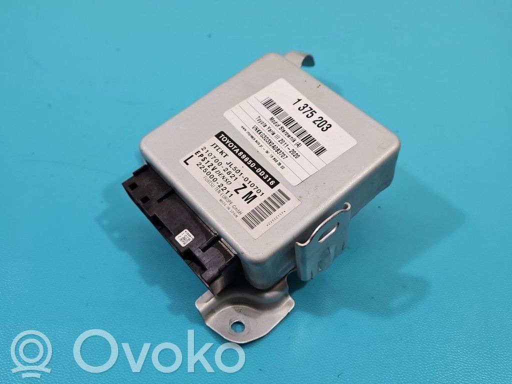 Toyota Yaris Modulo di controllo del corpo centrale 