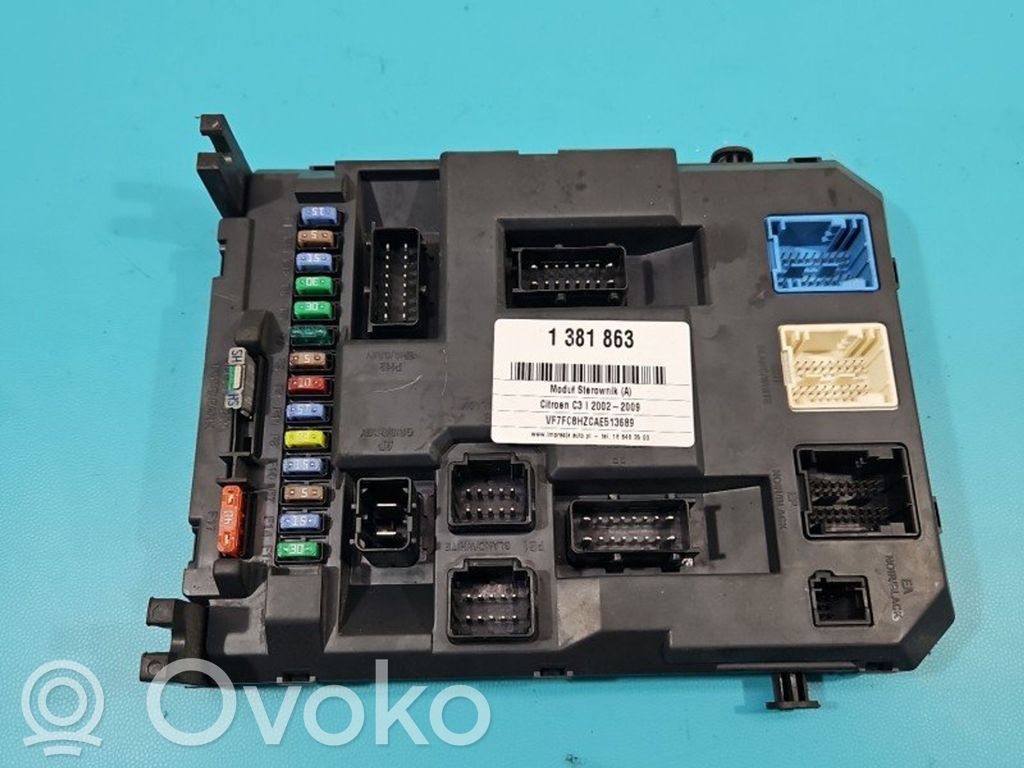 Citroen C3 Central body control module 