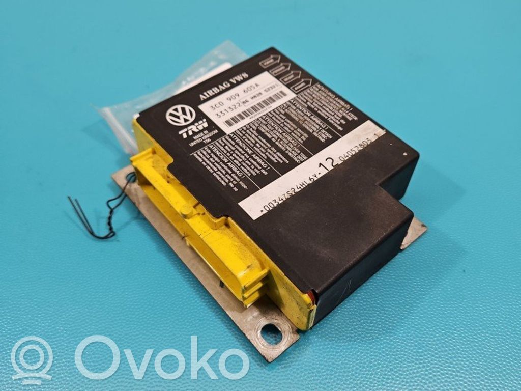 Volkswagen PASSAT B6 Unitate/modul de comandă airbaguri 