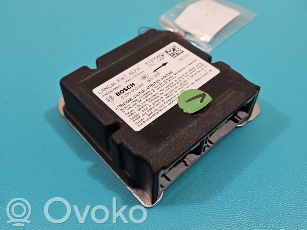 Fiat Doblo Unitate/modul de comandă airbaguri 