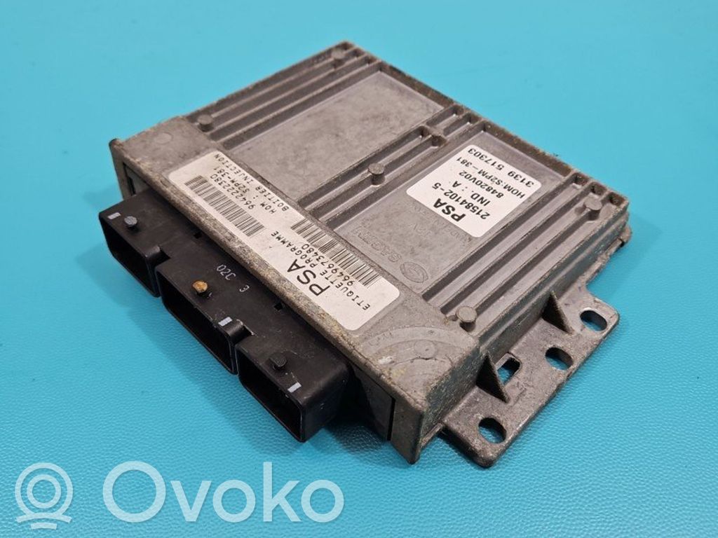 Engine control unit/module ECU   9649673480,IMPRK1410447,9642222380