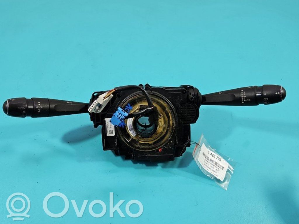 Citroen C4 II Bouton interrupteur de commande d'essuie-glace de phare 