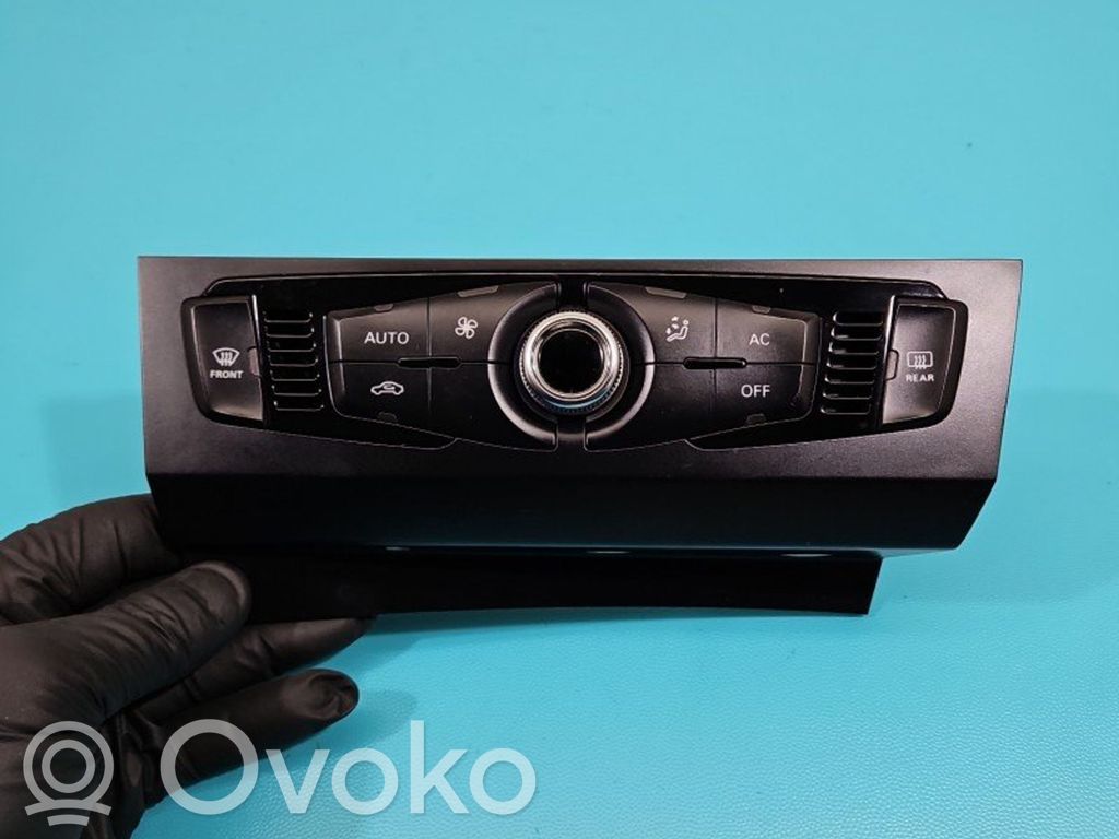 Audi A4 S4 B8 8K Console centrale, commande chauffage/clim 