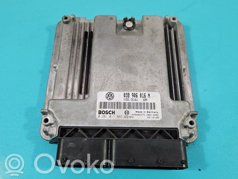 Volkswagen Transporter - Caravelle T5 Unitate control motor/modul ECU 