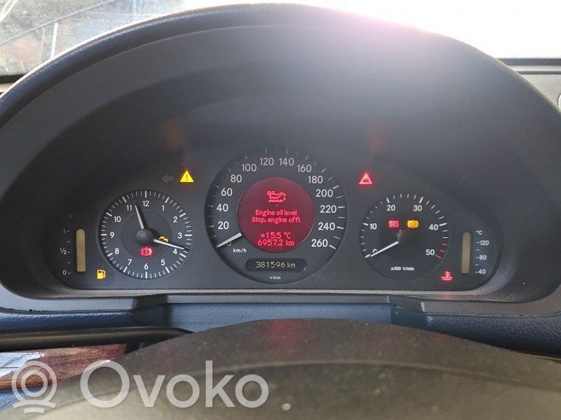 Mercedes-Benz E W211 Tachimetro (quadro strumenti)