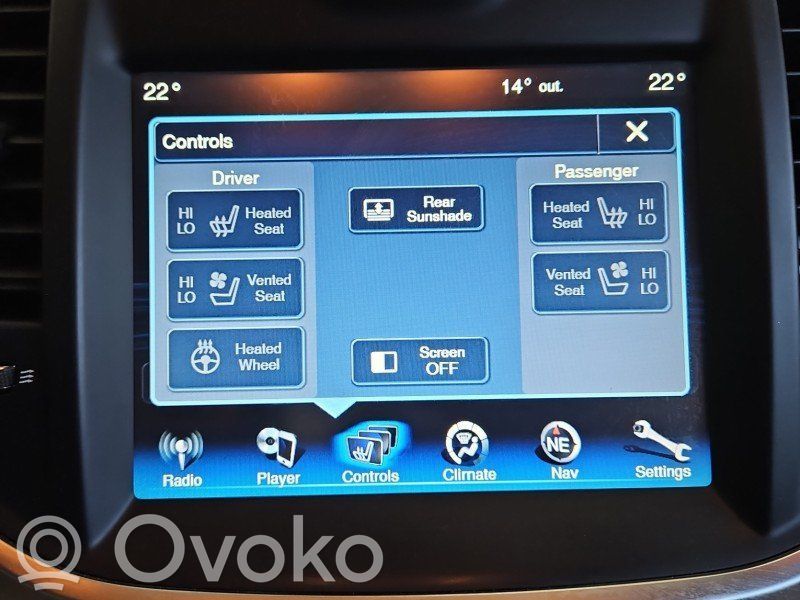 Lancia Thema Monitor / wyświetlacz / ekran 