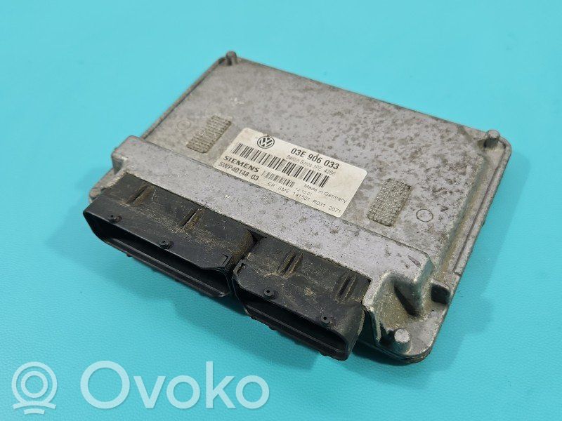 Volkswagen Polo IV 9N3 Unitate control motor/modul ECU 