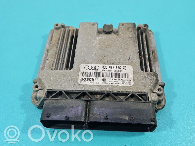 Engine control unit/module ECU   03C906056AE,IMPRK1506827,0261S02021