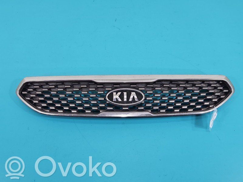 KIA Venga Rejilla superior del radiador del parachoques delantero 