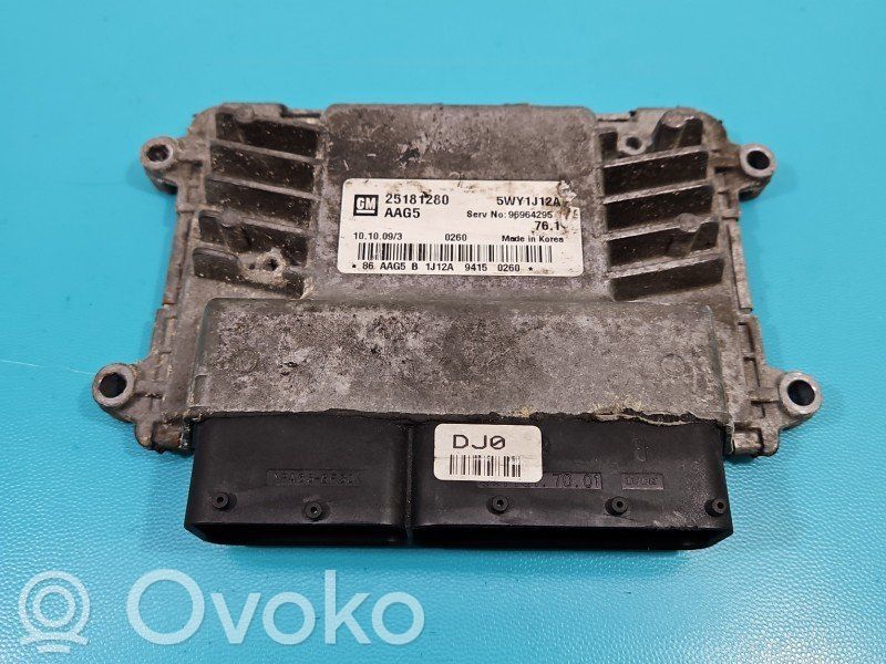 Chevrolet Cruze Engine control unit/module ECU 