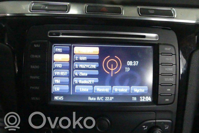 Ford S-MAX Panel / Radioodtwarzacz CD/DVD/GPS 