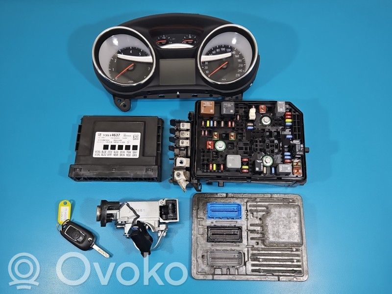 Opel Astra K Engine control unit/module ECU 