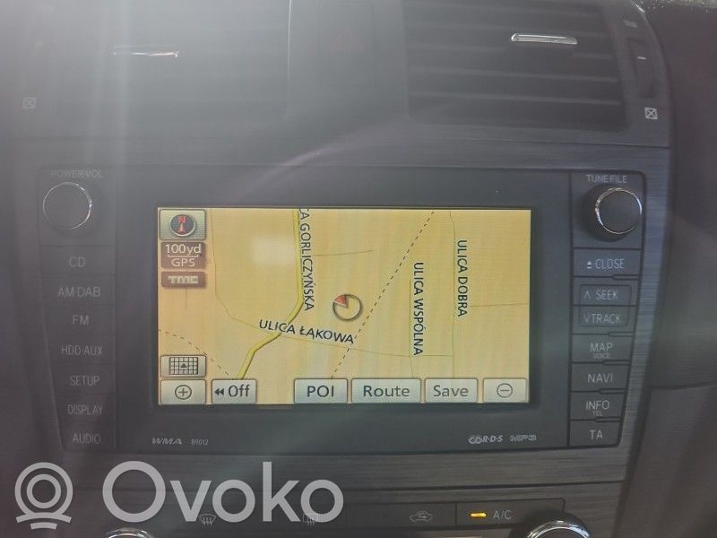 Panel / Radioodtwarzacz CD/DVD/GPS   8611360V640,IMPRK1503241