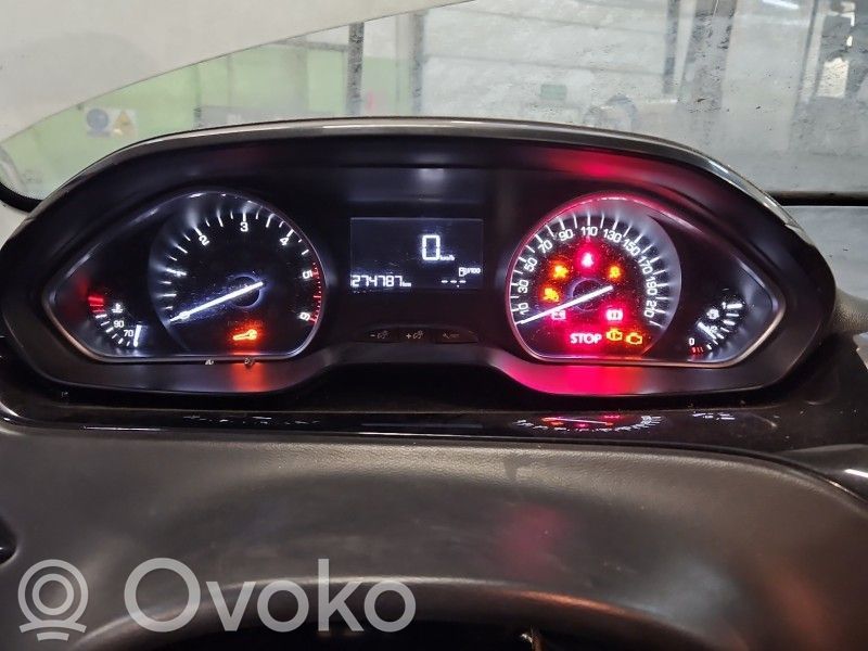 Peugeot 208 I Tachimetro (quadro strumenti) 