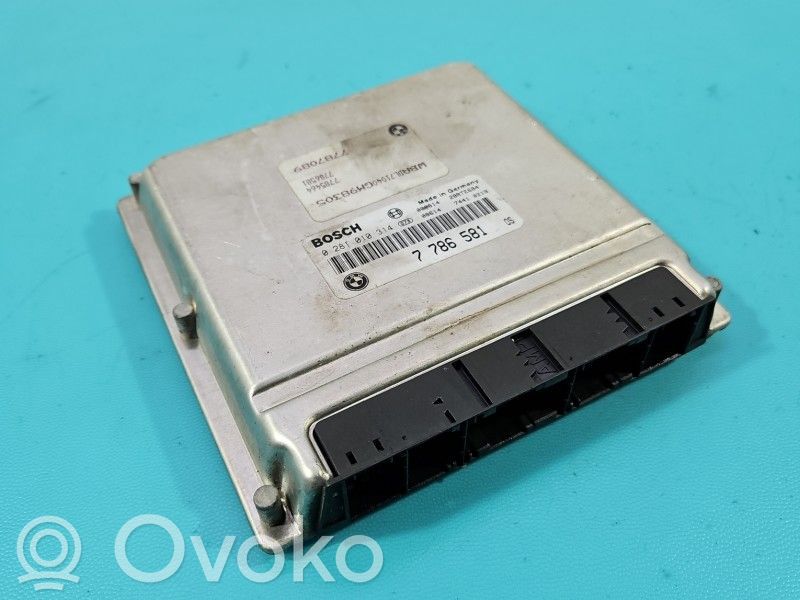 BMW 5 E39 Unidad de control/módulo ECU del motor 