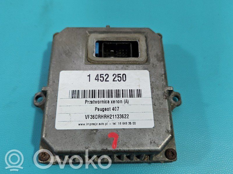 Peugeot 407 Modulo di zavorra faro Xenon 