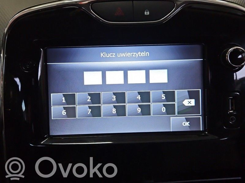 Renault Clio IV Unità principale autoradio/CD/DVD/GPS 