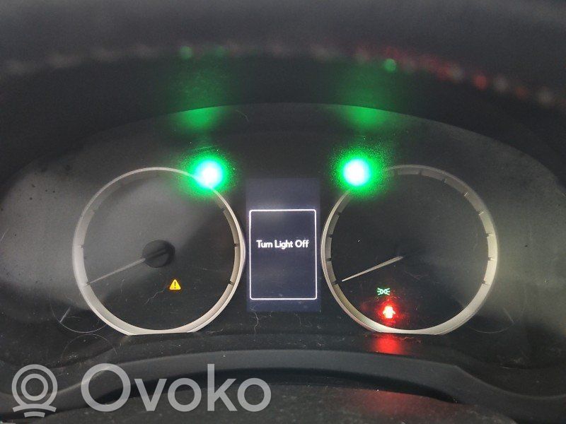 Lexus IS III XE30 Tachimetro (quadro strumenti)