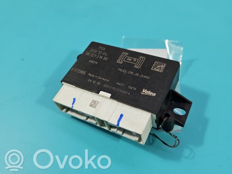Peugeot 508 II Parking PDC control unit/module 