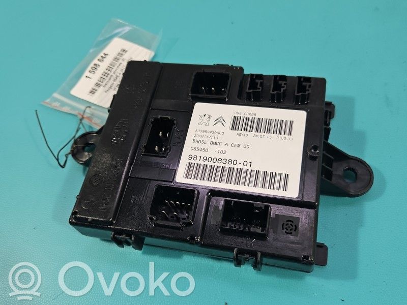 Peugeot 5008 II Modulo di controllo del corpo centrale 