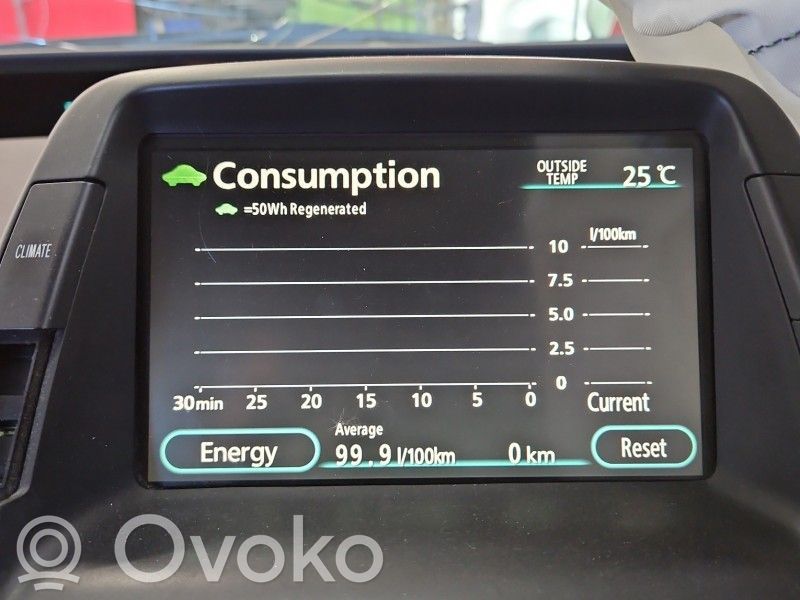 Toyota Prius (XW20) Monitor/display/piccolo schermo