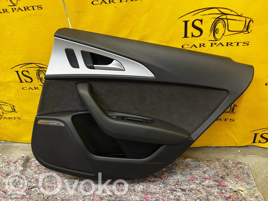 Audi A6 C7 Rivestimento del pannello della portiera posteriore 