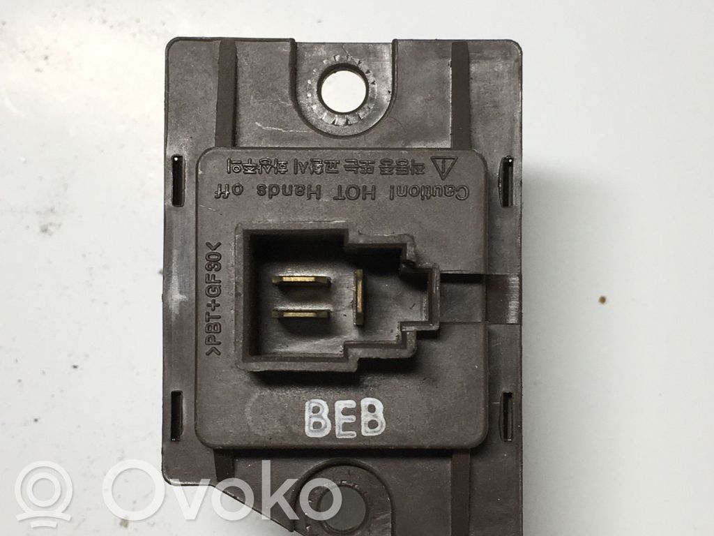 Hyundai Santa Fe Heater blower motor/fan resistor 