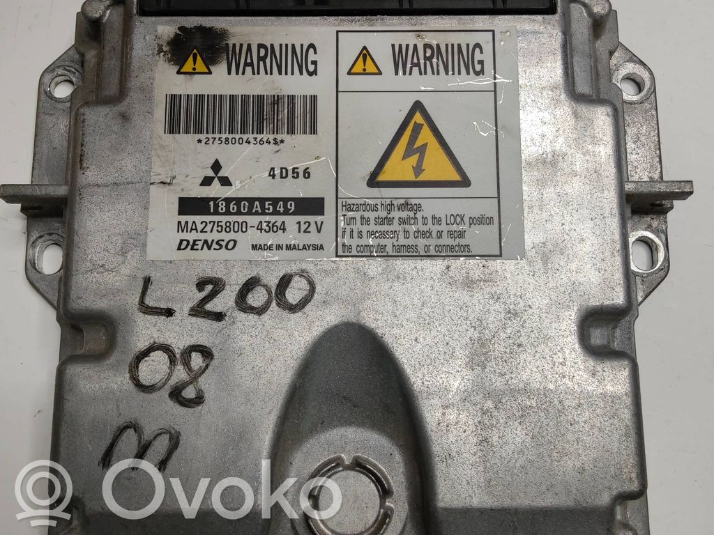 Mitsubishi L200 Engine control unit/module 
