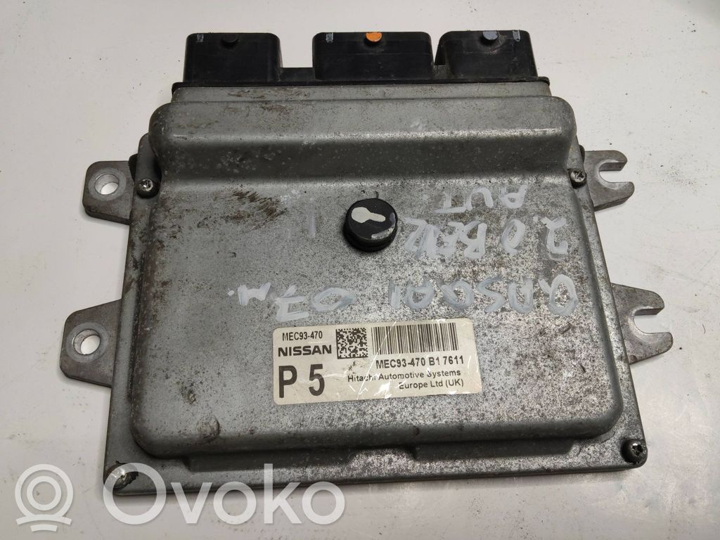 Nissan Qashqai Engine control unit/module 
