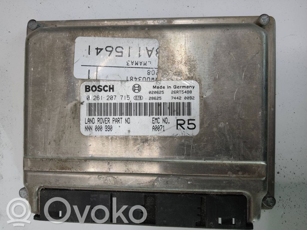 Engine control unit/module   NNN000390,26RT5498,0261207715