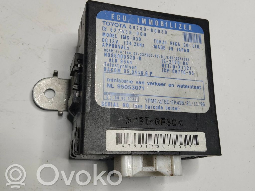 Toyota Land Cruiser (HDJ90) Moduł / Sterownik immobilizera 