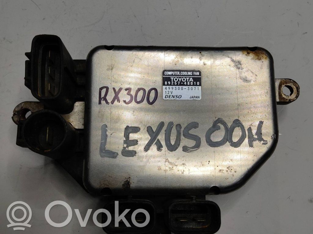 Lexus RX 300 Moduł / Sterownik wentylatora dmuchawy 