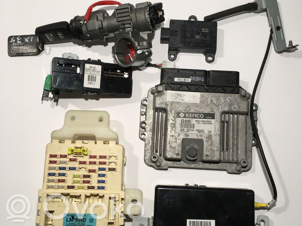 Hyundai ix35 Engine ECU kit and lock set 