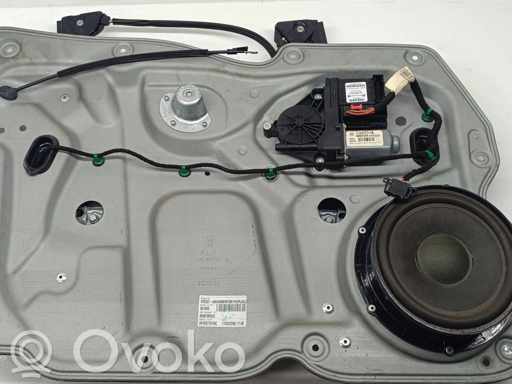 Volkswagen Caddy Elektryczny podnośnik szyby drzwi bocznych / przesuwnych 