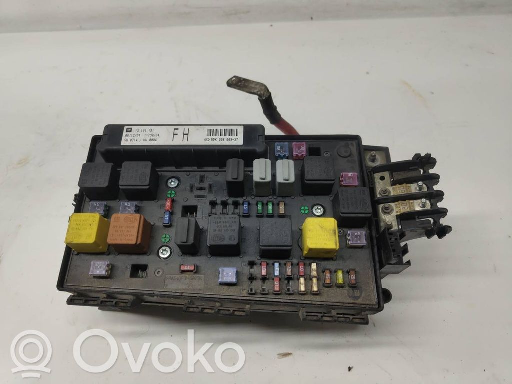 Opel Astra H Fuse box set 