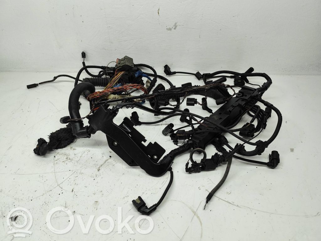 BMW 5 E60 E61 Проводка двигателя 