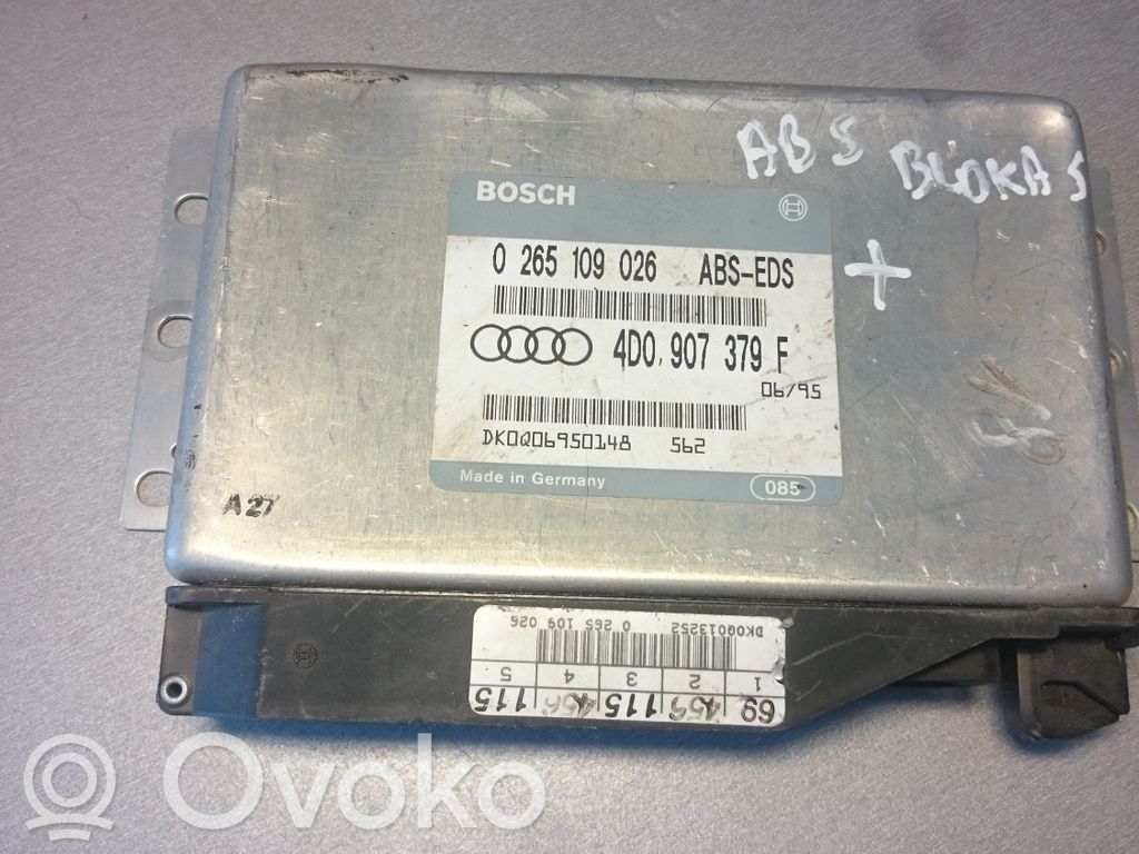 Unidad de control/módulo del ABS   4D0907379F,0265109026